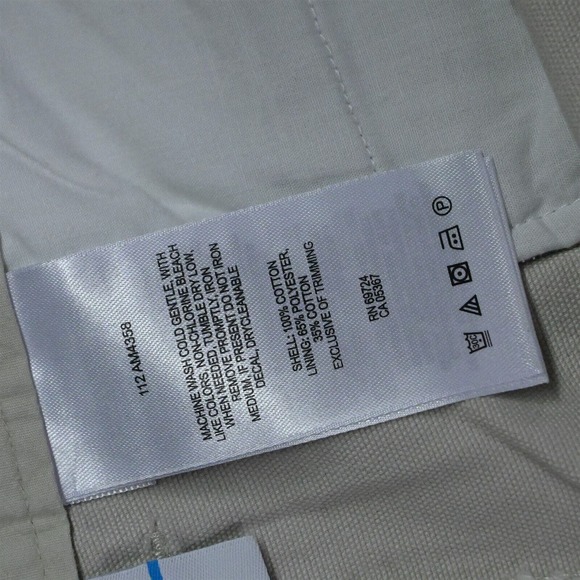 Columbia 42 x 10" Khaki Twill Outdoor Utility Shorts - Picture 4 of 7